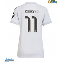 Real Madrid Rodrygo Goes #11 Hjemmedrakt Dame 2025-26 Kortermet